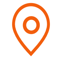 Icone location orange